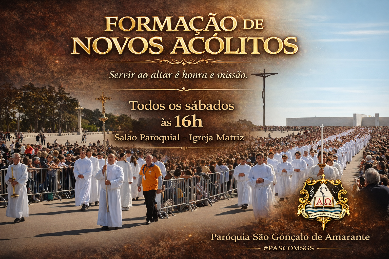 FORMAÇÃO DOS NOVOS ACÓLITOS