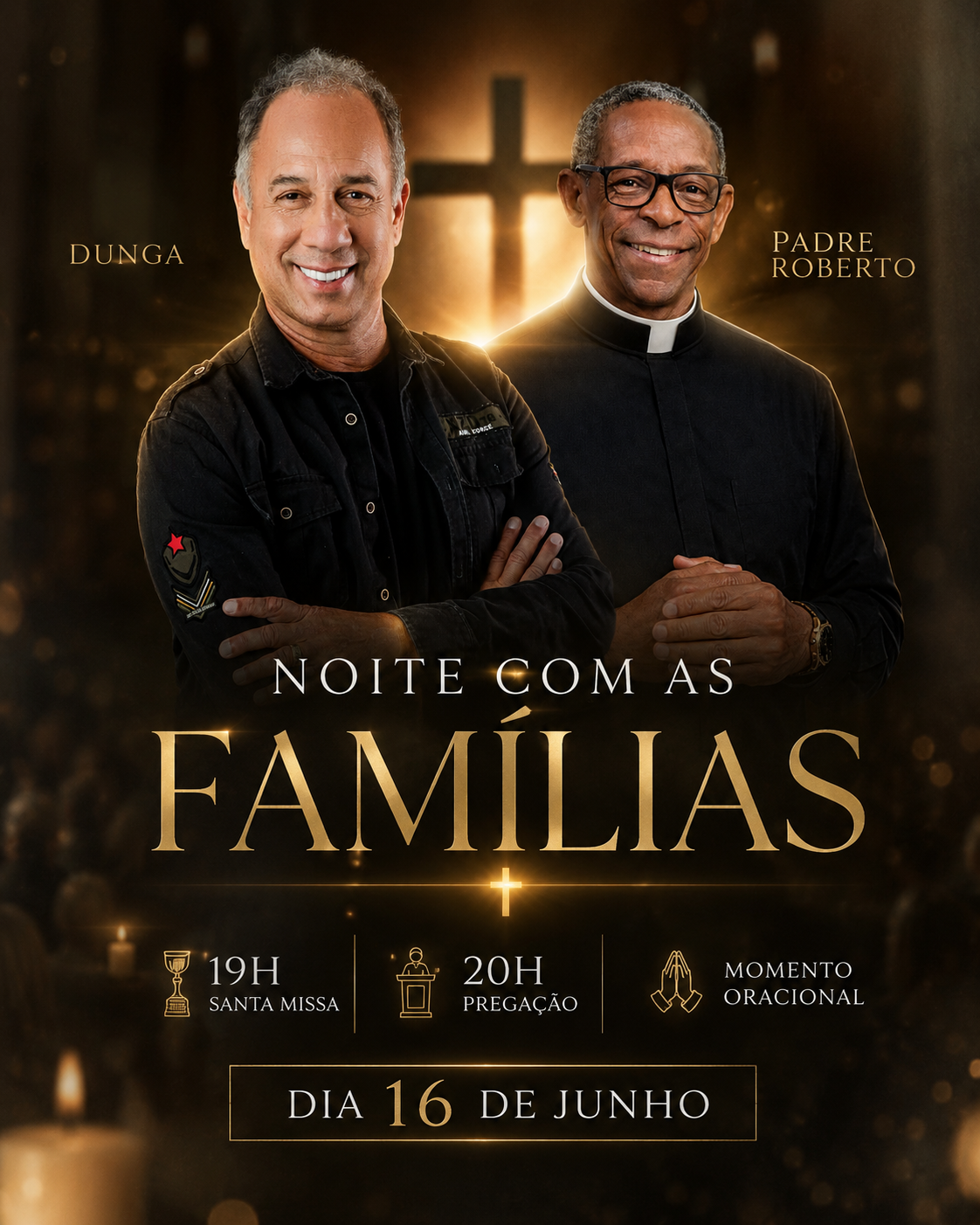 NOITE COM AS FAMÍLIAS