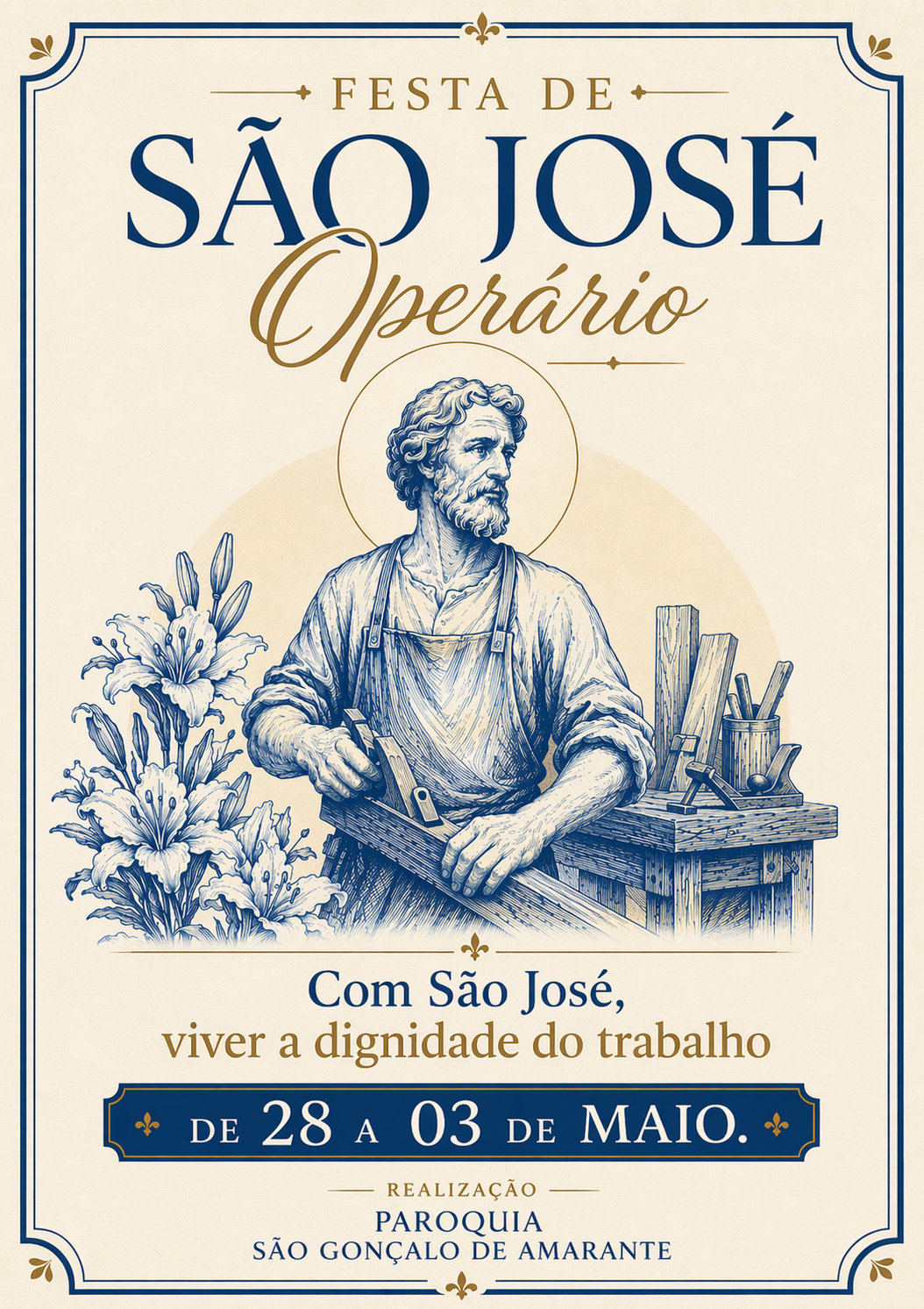 TRÍDUO E FESTA DE SÃO JOSÉ OPERÁRIO