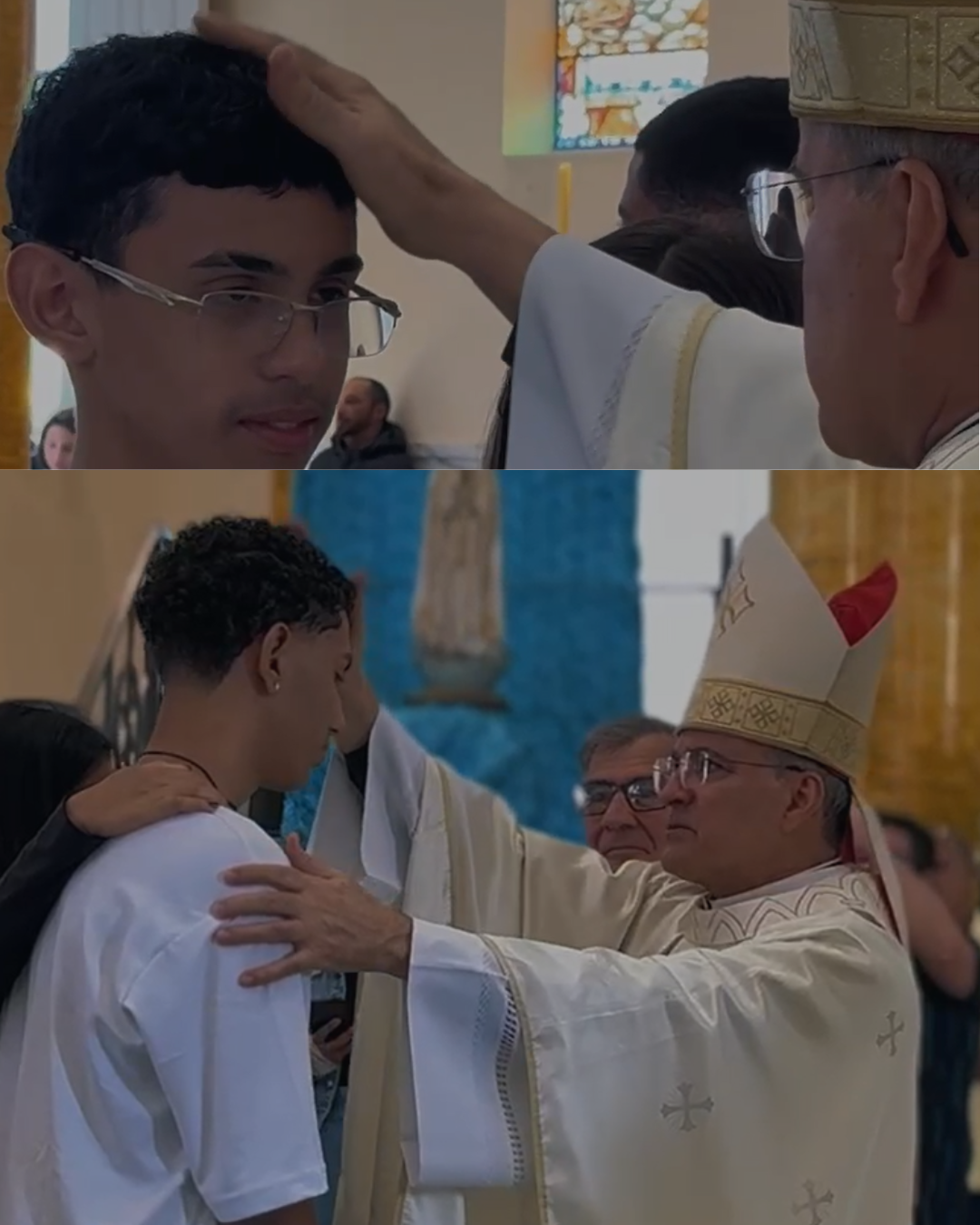 Mais de 145 jovens recebem o Sacramento da Crisma em celebração presidida por Dom Walter Jorge