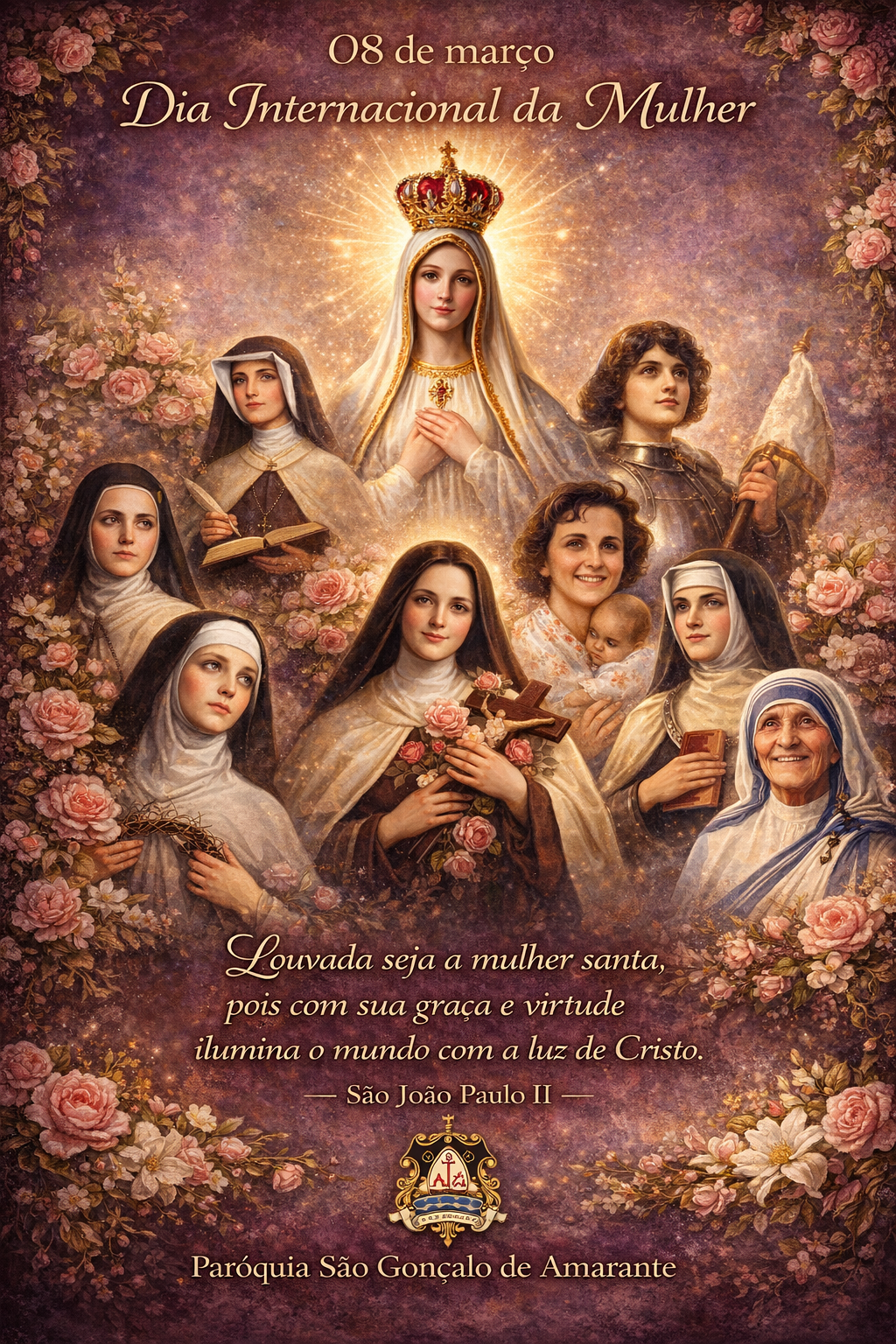 O Dia Internacional da Mulher à luz da fé: a dignidade e a missão da mulher na Igreja