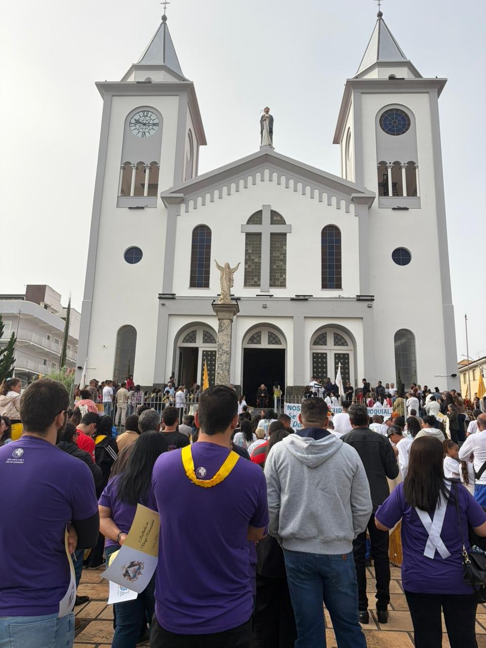 Primeira Visita Pastoral de Dom Walter Jorge reúne fiéis em manhã de fé e comunhão