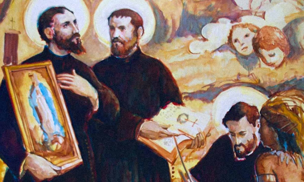 São Roque González, Santo Afonso Rodríguez e São João del Castillo